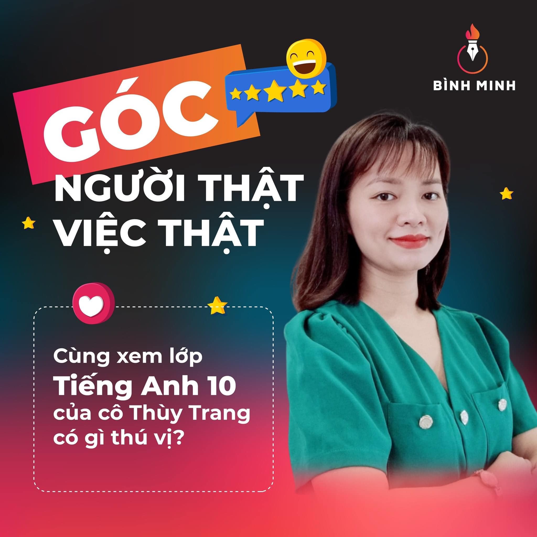 Học Sinh Nói Gì Về Lớp Tiếng Anh Cô Trang