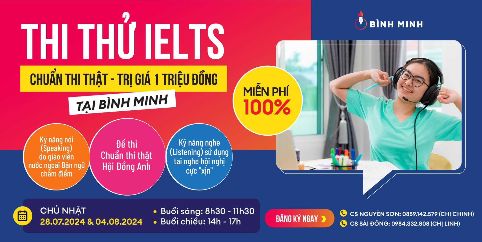 THI THỬ IELTS CHUẨN THI THẬT