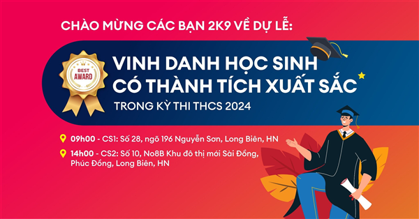 Vinh Danh Học Sinh 2K9 Có Thành Tích Học Tập Xuất Sắc